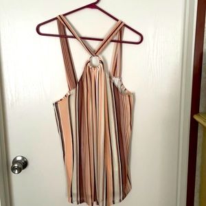 Torrid 1X halter style top.